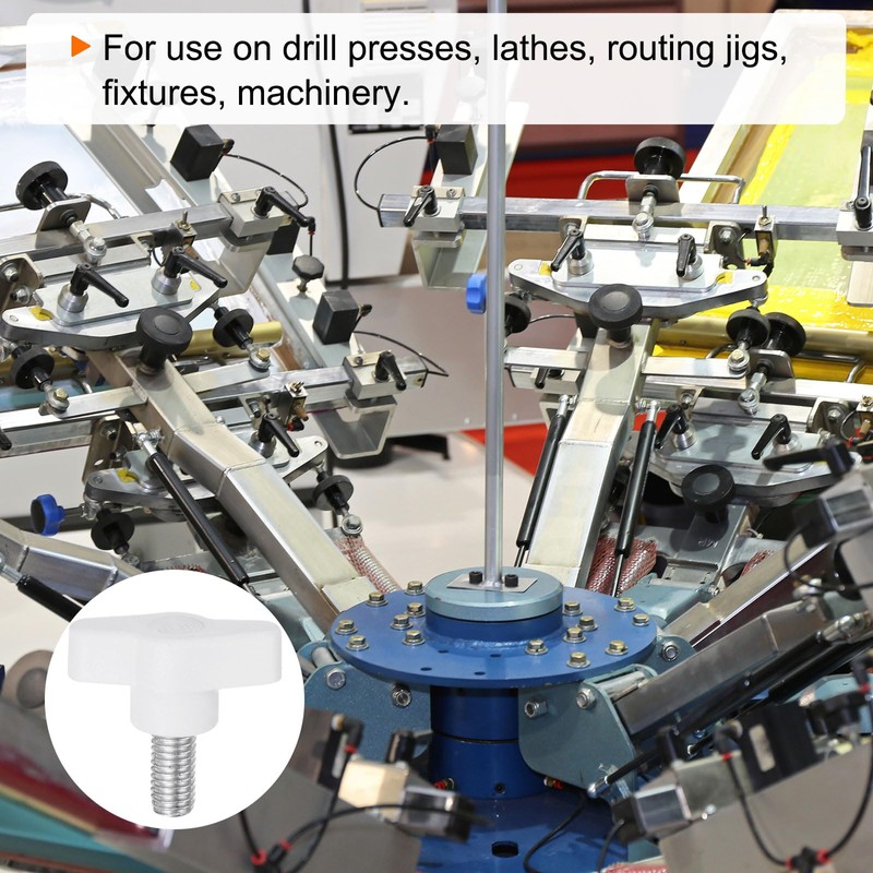 QUARKZMAN Pack of 20 Wing Knobs M5 x 14 mm