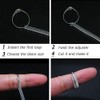 Supertina Ring Size Adjuster for Loose Ring Clear Silicone Ring