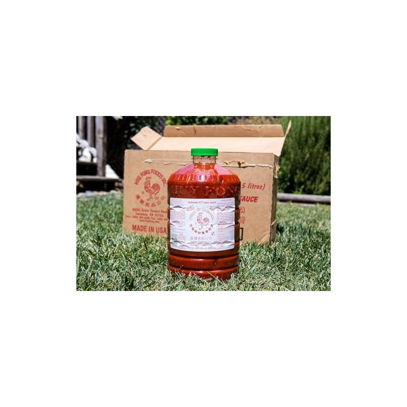Chili Garlic Sauce, 8.50 Pound,Garlic,136.0 Ounce Huy Fong