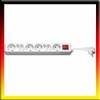 Goobay NK 800S-150 CS Power Strip with Switch 1.5 m