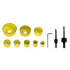 Namvo Hole Saws, 8pcs 19-64 mm Carbon Steel Hole Saw