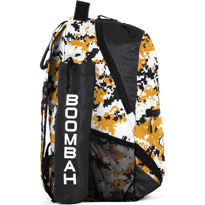 Boombah Gamer Bat Pack Digital Camo Black/Gold