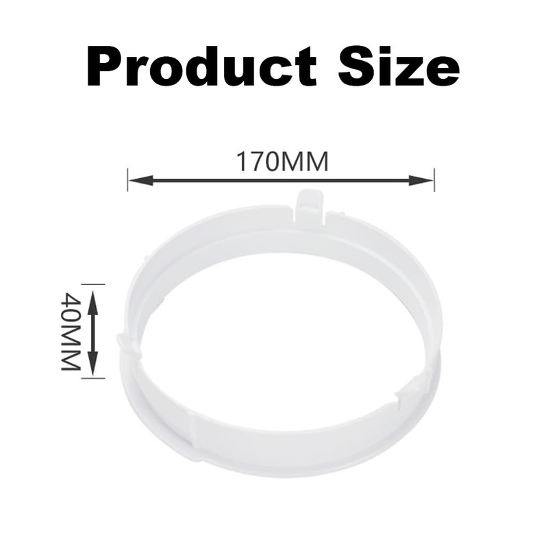 Air Conditioner Exhaust Hose Connector, Universal AC Tube Adapter, Hose