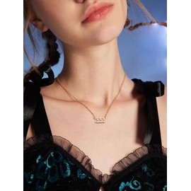 Roe Dolph Stocking Stuffers Holiday Outfits for Women 2024 Angel Number Necklace 555 Necklace Gold Number Pendant Necklace for Men Number Necklace for Women Angel Jewelry Birthday Gift