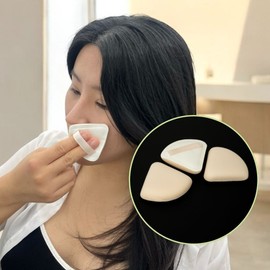 Mochi Triangular Cushion Puff Packaging Chewy Makeup Skin Cleansing / 모찌 삼각 쿠션 퍼프 포장 쫀득한 메이크업용 피부 정리