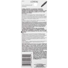 L'Oreal Paris Voluminous Waterproof Mascara, Black, 0.28-Fluid Ounce
