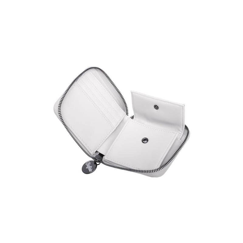 Buffalo Women's Boxy Wallet Muse White Travel Accessory Wallet, One
