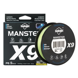 Seaknight X9 9 Way Fishing Line Braided Salt Water 500 m PE Braided Fishing Line 9 Strands Super Strong Carp Fishing Line Trout 17-80 lb