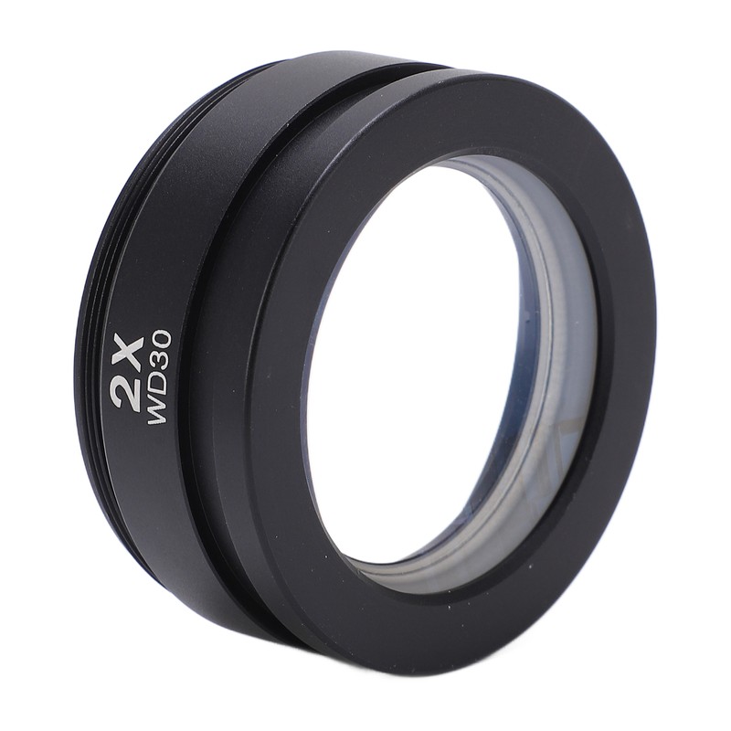 WD30 2X Wide Angle Magnifying Objective Lens Microscope Auxiliary Lens
