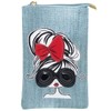 DIVA Rose Women's Smartphone Pouch, Shoulder Bag, Smartphone Pochette, Denim