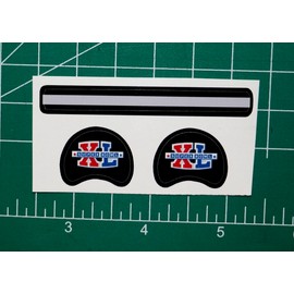 Super Bowl XL (40) Pittsburgh Steelers Football Gumball Helmets *DIECUT DECALS*