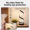 NCONCO Spiral LED Table Lamp for Bedroom, USB Powered Desk