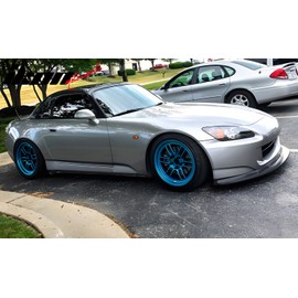 IKON MOTORSPORTS Fits 04-09 Honda S2000 AP2 MDA Track Spec Style Front Bumper Lip Unpainted PU