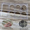 Mancala Board Router Template Templates 1/4'' Thick Router Template Guide