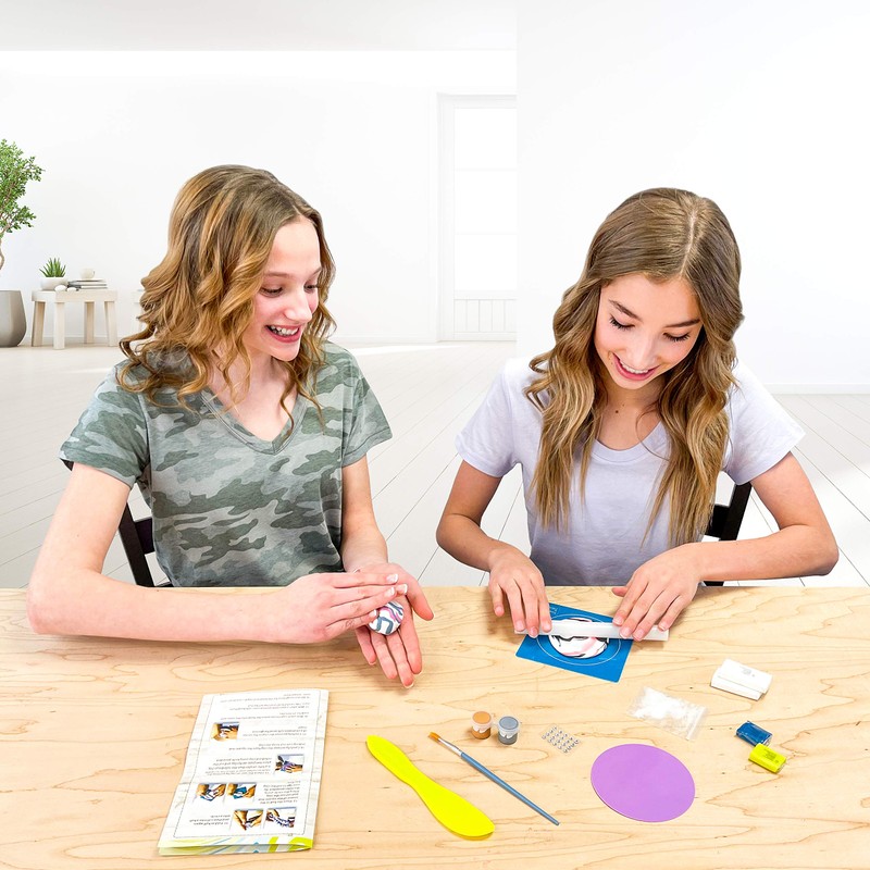 Hapinest Make Your Own Clay Jewelry Dish Craft Kit for