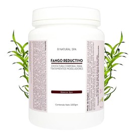 B Natural SPA Fango Reductivo, Envoltura Corporal para Tratamientos Modeladores, 1000 g