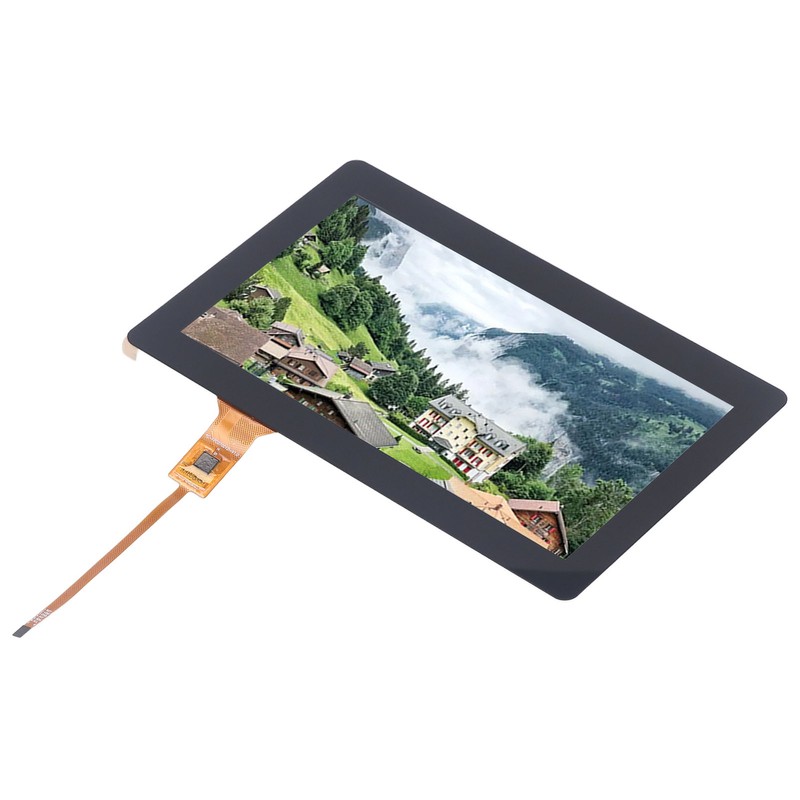 7in BOE LVDS LCD Display Screen 1024x600 Resolution HD Displaying