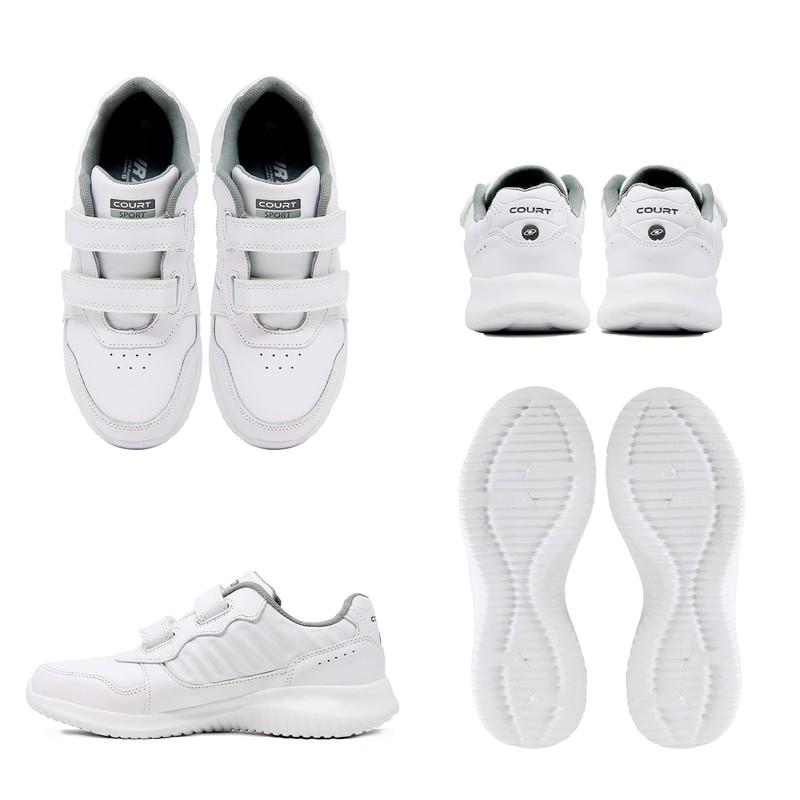 COURT Tenis A3974E Color Blanco Blanco-20