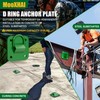 MooXHAI 2 Pcs D Ring Anchor Plate l Concrete Plate