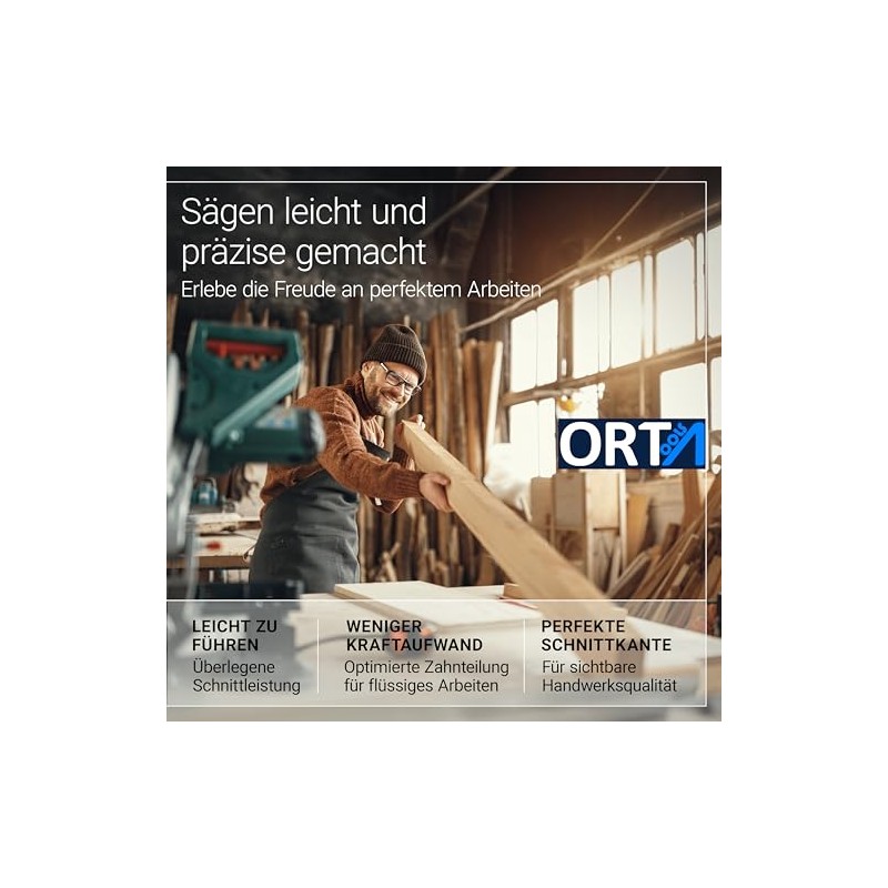 Orta Flexback Band Saw Blades Width 6 for Hard/Soft Wood
