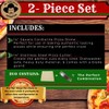 Full Size Rectangular Pizza Stone, Thick Baking Stone for Ovens,