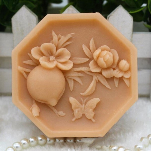 Silicone Soap Bar Mold Silicone Flower Mold DIY Craft Molds