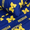 College Covers Michigan Wolverines Sheet Set, Queen, Team Colors,MICSSQU