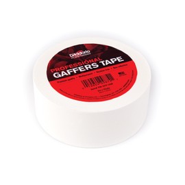 D'Addario Accessories D'Addario Gaffers Tape, White, (PW-GTP-25W)