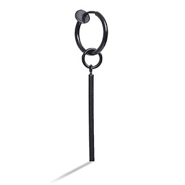 Puente No Hole Fake Earrings, Stick, Non-Hole Earrings, Ear Cuff, Earrings, Won't Fall Off, Sandwich, Stainless Steel, Hypoallergenic, Hypoallergenic, Metal Allergy, Korea, Korea, Korea, Korea, Orchan