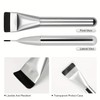 2Pcs Ultra Thin Foundation Brush, Flat Makeup Brush for Face