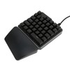 One Handed Keyboard 35 Keys USB Wired RGB Backlit Blue