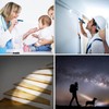 HATORI Led Flashlight Small Super Bright Handheld Flashlights High Lumens