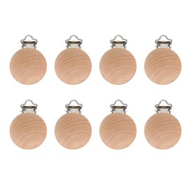 Dummy Clip, Dummy Clips Wood, Wooden Dummy Clip, Wooden Dummy Clip, Wooden Set, Baby Dummy Clips Wood, Wooden Animals Dummy Chain Clips