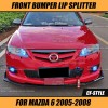 Hengyi Soul FRONT BUMPER LIP SPILLER SPOILER FOR MAZDA 6