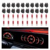 20PCS T5 17 57 79 86 Halogen Instrument Cluster Bulbs