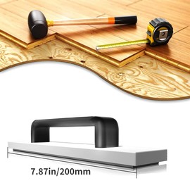 Anlayliay Tapping Block for Vinyl Plank Flooring Install Flooring Tapping Block with Big Handle Lengthen Floor Tools (200mm)