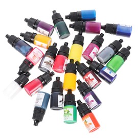 Gadpiparty Colors Epoxy Resin Pigment Each UV Resin Dye for Crafting Jewelry Making and Art Projects Vibrant Stable Colors for DIY Resin