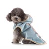Dog Raincoat Waterproof Adjustable Lightweight Pet Rain Jacket with Safety