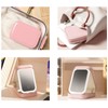 Jewelry Storage Box 3 Color Adjustable Lighting Leather Travel Makeup