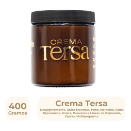 Crema Tersa Despigmentante Quita Manchas Acné Paño De 400g