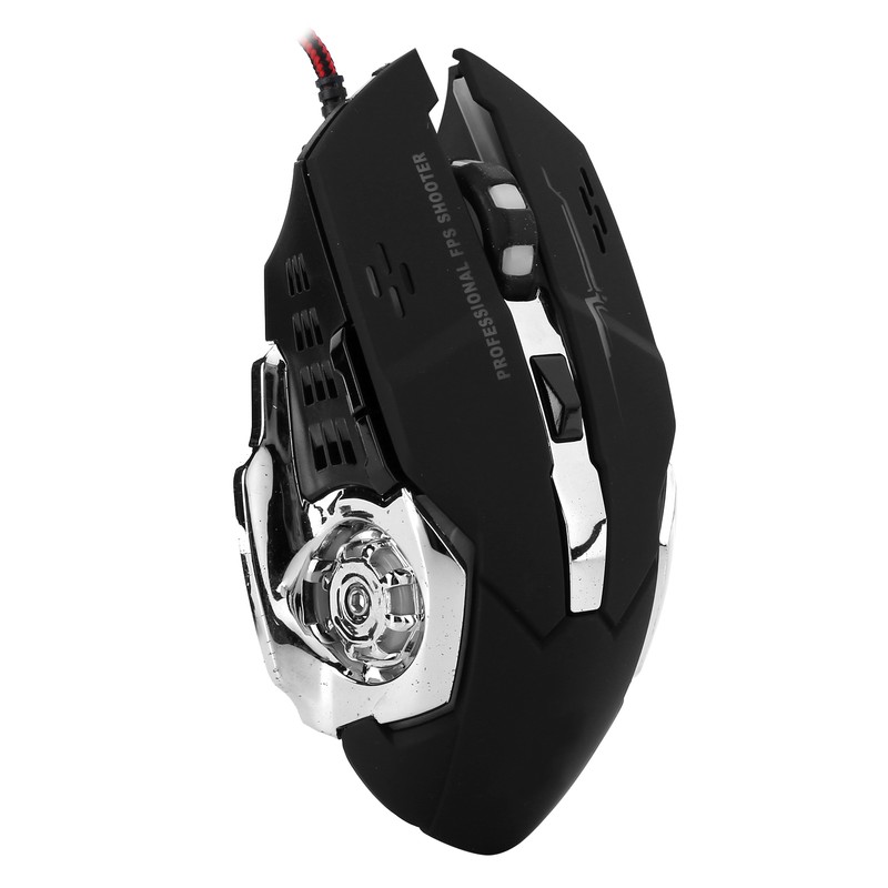 Gaming Mouse Wired LED Luminous 3200 DPI Home Office Universal