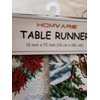 Homvare Christmas Table Runner Holiday
