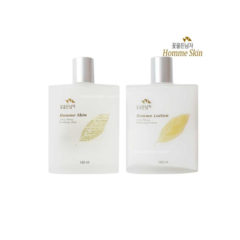 Emoshun 꽃을든남자 옴므 스킨/로션/140ml/선택2개/이모션 [스킨 + 로션] Flower Holding Man