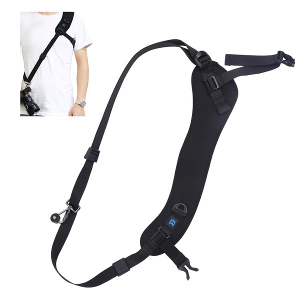 PULUZ Camera Strap,Quick Release Anti-Slip Soft Pad Camera Sling with