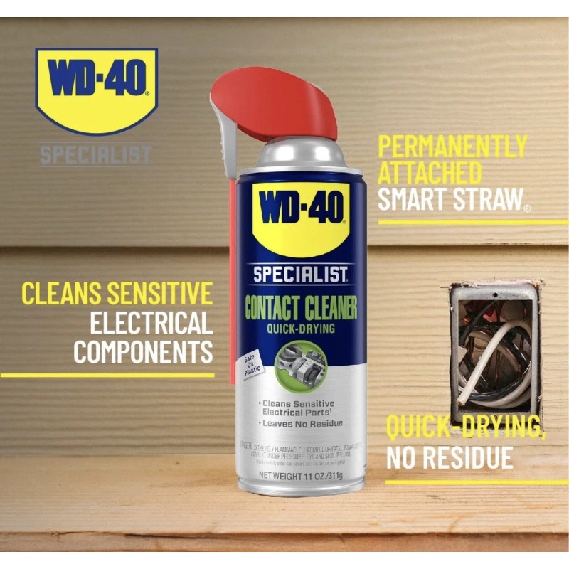 WD-40 Specialist Contact Cleaner W/ Smart Straw