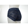 Linge de H Shorts Control Shorts (Medium) Navy Jacquard EL627