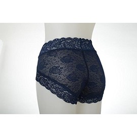 Linge de H Shorts Control Shorts (Medium) Navy Jacquard EL627