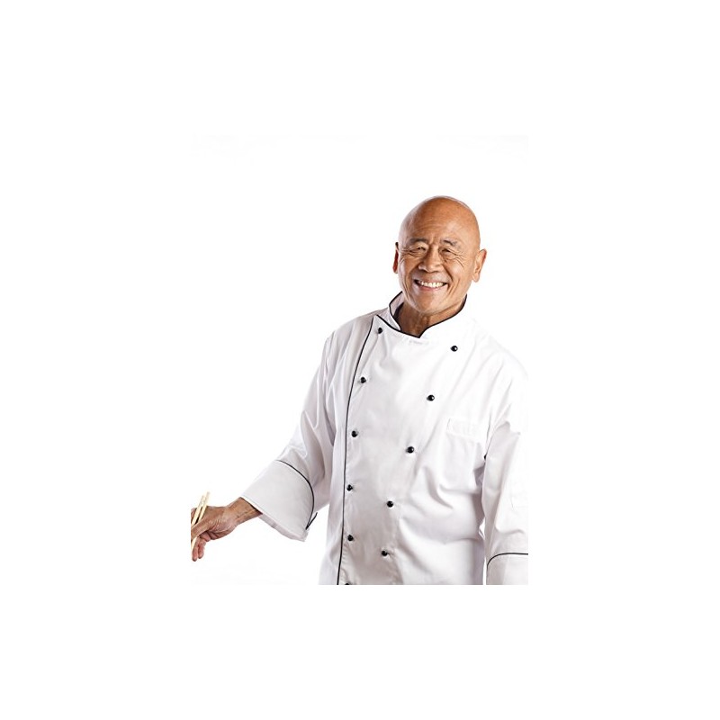 Ken Hom 20cm Antihaft Karbonstahl Wok, Stahl, schwarz, 20 cm