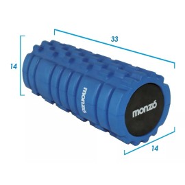 Monzó Foam Roller, Massage Roller, 2 En 1 Foam Roller, Miofascial