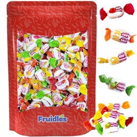Soft Punch Chews Taffy, Delicious Gourmet Candy Sweets, Individually Wrapped (Half-Pound)